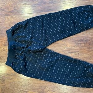 Nike Black Ribbed Joggers